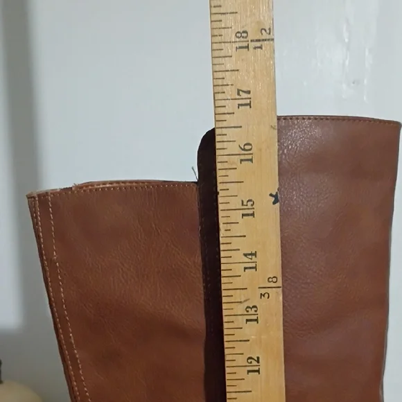 Arizona Brown Leather Knee High Boots Womens Size 8.5 - Picture 8 of 11